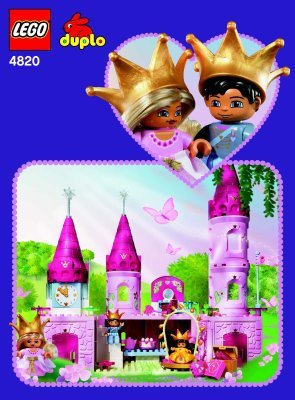 Istruzioni per la Costruzione - LEGO - 4820 - Princess' Palace: Page 1