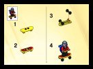 Istruzioni per la Costruzione - LEGO - 4853 - Spider-Man's Street Chase: Page 3