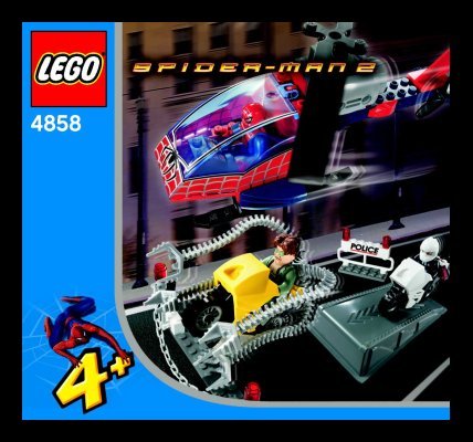 Istruzioni per la Costruzione - LEGO - 4858 - Doc Ock's Crime Spree: Page 1