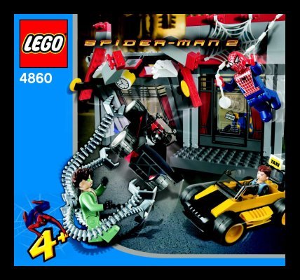 Istruzioni per la Costruzione - LEGO - 4860 - Café Attack: Page 1