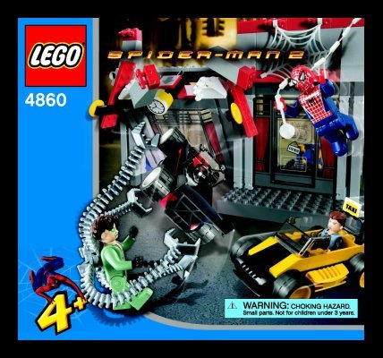 Istruzioni per la Costruzione - LEGO - 4860 - Café Attack: Page 1