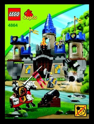 Istruzioni per la Costruzione - LEGO - 4864 - Castle: Page 1