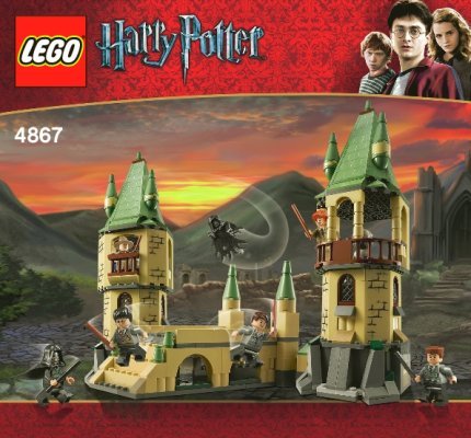 Istruzioni per la Costruzione - LEGO - 4867 - Hogwarts™: Page 1