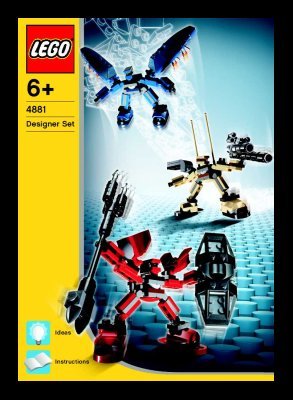 Istruzioni per la Costruzione - LEGO - 4881 - Robo Platoon: Page 1