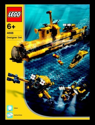 Istruzioni per la Costruzione - LEGO - 4888 - Ocean Odyssey: Page 1