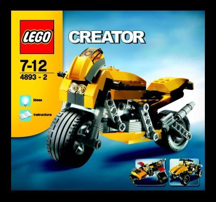 Istruzioni per la Costruzione - LEGO - 4893 - Revvin' Riders: Page 1