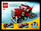 Istruzioni per la Costruzione - LEGO - 4955 - Big Rig: Page 1