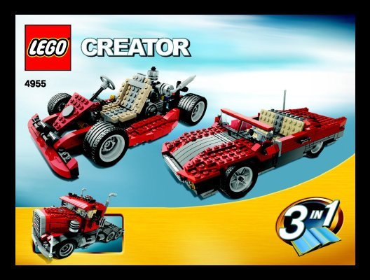 Istruzioni per la Costruzione - LEGO - 4955 - Big Rig: Page 1