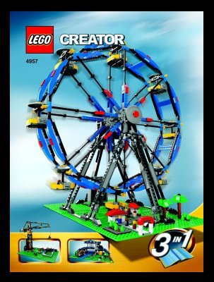 Istruzioni per la Costruzione - LEGO - 4957 - Ferris Wheel: Page 1