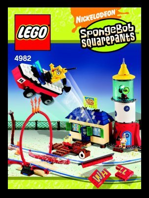 Istruzioni per la Costruzione - LEGO - 4982 - Mrs. Puff's Boating School: Page 1