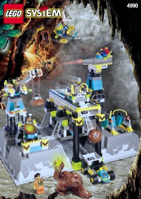 Istruzioni per la Costruzione - LEGO - 4990 - The Rock Raiders HQ: Page 1