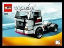 Istruzioni per la Costruzione - LEGO - 4993 - Cool Convertible: Page 1