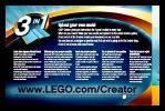 Istruzioni per la Costruzione - LEGO - 4994 - Fierce Creatures: Page 74