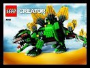 Istruzioni per la Costruzione - LEGO - 4998 - Stegosaurus: Page 1