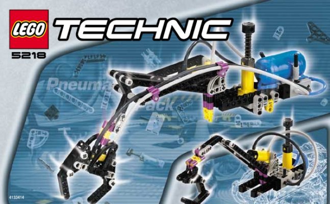 Istruzioni per la Costruzione - LEGO - 5218 - Pneumatic Pack: Page 1