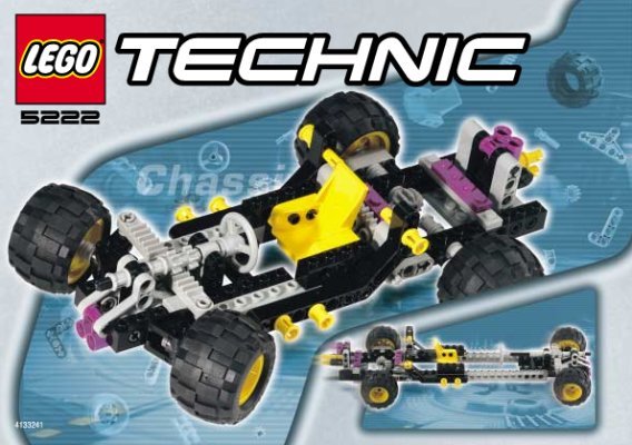 Istruzioni per la Costruzione - LEGO - 5222 - Chassis Pack: Page 1