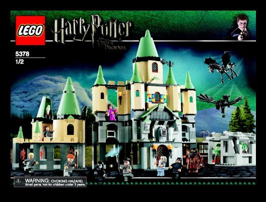 Istruzioni per la Costruzione - LEGO - 5378 - Hogwarts Castle™: Page 1