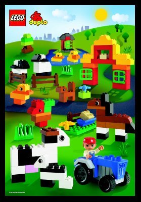 Istruzioni per la Costruzione - LEGO - 5419 - LEGO® DUPLO® Build a Farm: Page 1