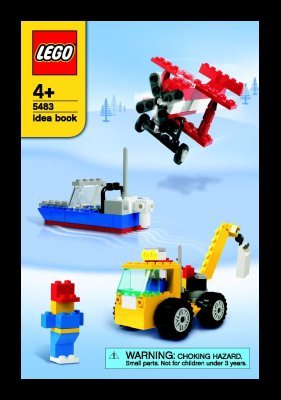 Istruzioni per la Costruzione - LEGO - 5483 - Ready, Steady, Build & Race LEGO® Set: Page 1