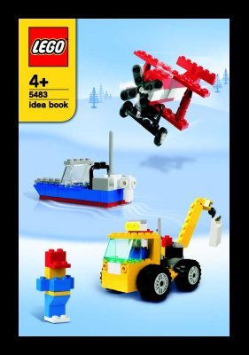 Istruzioni per la Costruzione - LEGO - 5483 - Ready, Steady, Build & Race LEGO® Set: Page 1