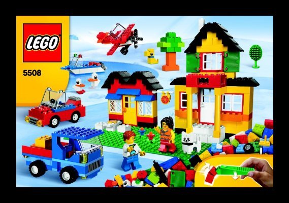 Istruzioni per la Costruzione - LEGO - 5508 - LEGO® Deluxe Brick Box: Page 1