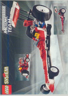 Istruzioni per la Costruzione - LEGO - 5533 - Team Dragster: Page 1