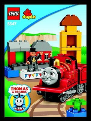 Istruzioni per la Costruzione - LEGO - 5547 - James Celebrates Sodor Day: Page 1