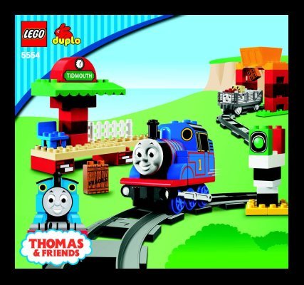 Istruzioni per la Costruzione - LEGO - 5554 - Thomas Load-and-Carry Train Set: Page 1