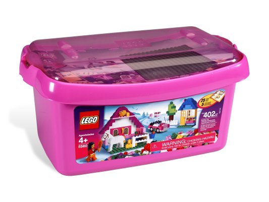 5560 - LEGO® Large Pink Brick Box