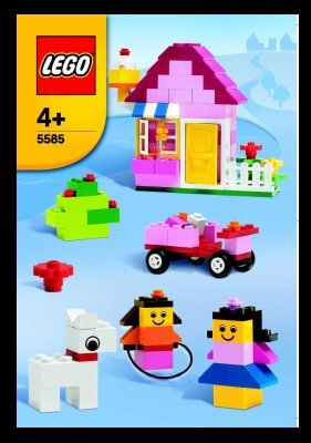 Istruzioni per la Costruzione - LEGO - 5585 - LEGO® Pink Brick Box: Page 1