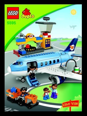 Istruzioni per la Costruzione - LEGO - 5595 - Airport: Page 1