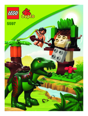 Istruzioni per la Costruzione - LEGO - 5597 - Dino Trap: Page 1