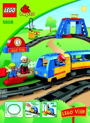 Istruzioni per la Costruzione - LEGO - 5608 - Train Starter Set: Page 1