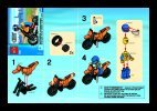 Istruzioni per la Costruzione - LEGO - 5626 - Coastguard Bike: Page 1