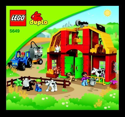 Istruzioni per la Costruzione - LEGO - 5649 - Big Farm: Page 1