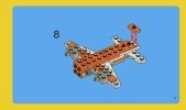 Istruzioni per la Costruzione - LEGO - 5762 - Mini Plane: Page 7