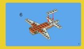 Istruzioni per la Costruzione - LEGO - 5762 - Mini Plane: Page 5