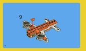 Istruzioni per la Costruzione - LEGO - 5762 - Mini Plane: Page 8