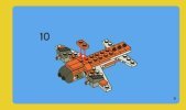 Istruzioni per la Costruzione - LEGO - 5762 - Mini Plane: Page 9