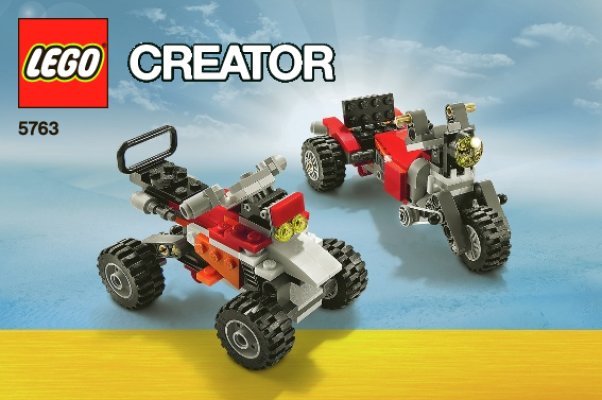 Istruzioni per la Costruzione - LEGO - 5763 - Dune Hopper: Page 1