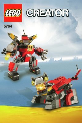 Istruzioni per la Costruzione - LEGO - 5764 - Rescue Robot: Page 1