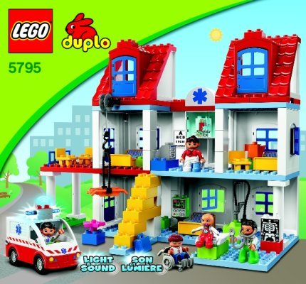 Istruzioni per la Costruzione - LEGO - 5795 - Big City Hospital: Page 1