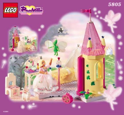 Istruzioni per la Costruzione - LEGO - 5805 - PRINCESS ROOM: Page 1