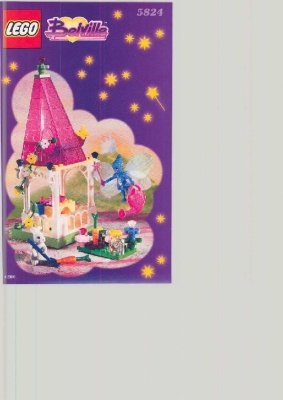 5824 - Little fairy with cottage and garden