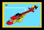 Istruzioni per la Costruzione - LEGO - 5866 - Rotor Rescue: Page 29