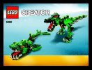 Istruzioni per la Costruzione - LEGO - 5868 - Ferocious Creatures: Page 1