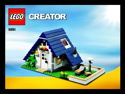 Istruzioni per la Costruzione - LEGO - 5891 - Apple Tree House: Page 1