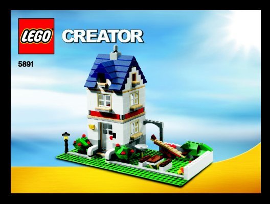 Istruzioni per la Costruzione - LEGO - 5891 - Apple Tree House: Page 1