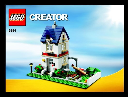 Istruzioni per la Costruzione - LEGO - 5891 - Apple Tree House: Page 1