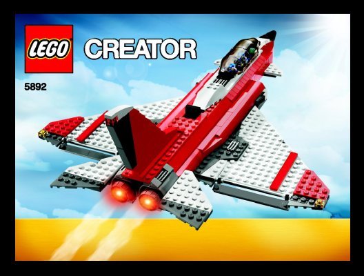 Istruzioni per la Costruzione - LEGO - 5892 - Sonic Boom: Page 1